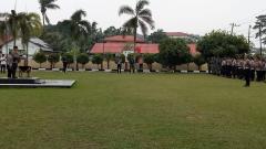 Pagi Ini, Kapolres Kampar Pimpin Apel Gelar Pasukan Operasi Zebra Lancang Kuning 2023